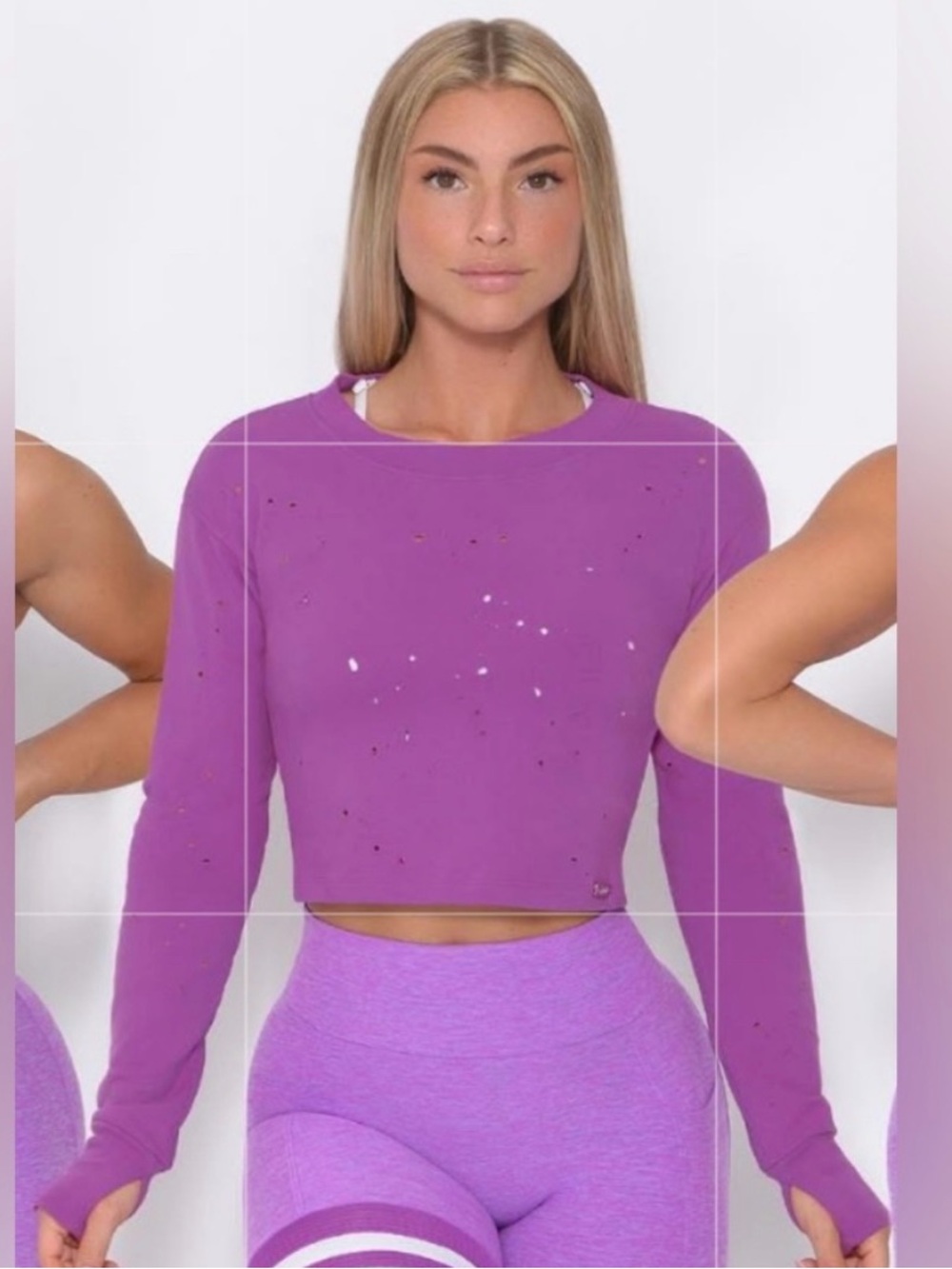 Bombshell Sportswear Malibu Purple Pullover